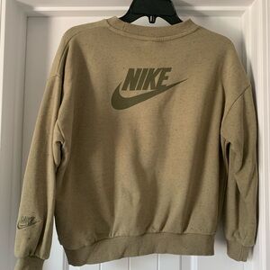 Nike Army Green Eclipse Sweater - Women’s Small or Kids Large